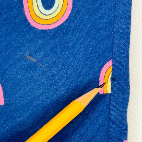 Cat & Jack Girls Leggings Bundle of 3, Floral, Heart, Rainbow Leggings, size m,8 - Picture 15 of 16